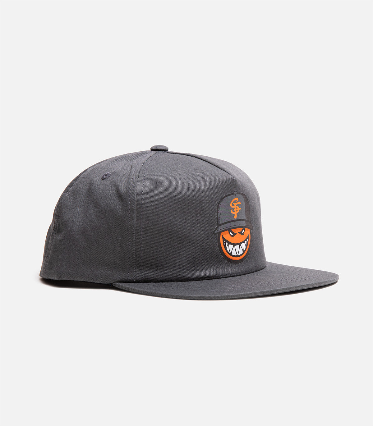 Thrasher X Spitfire Loc Snapback Cap Charcoal