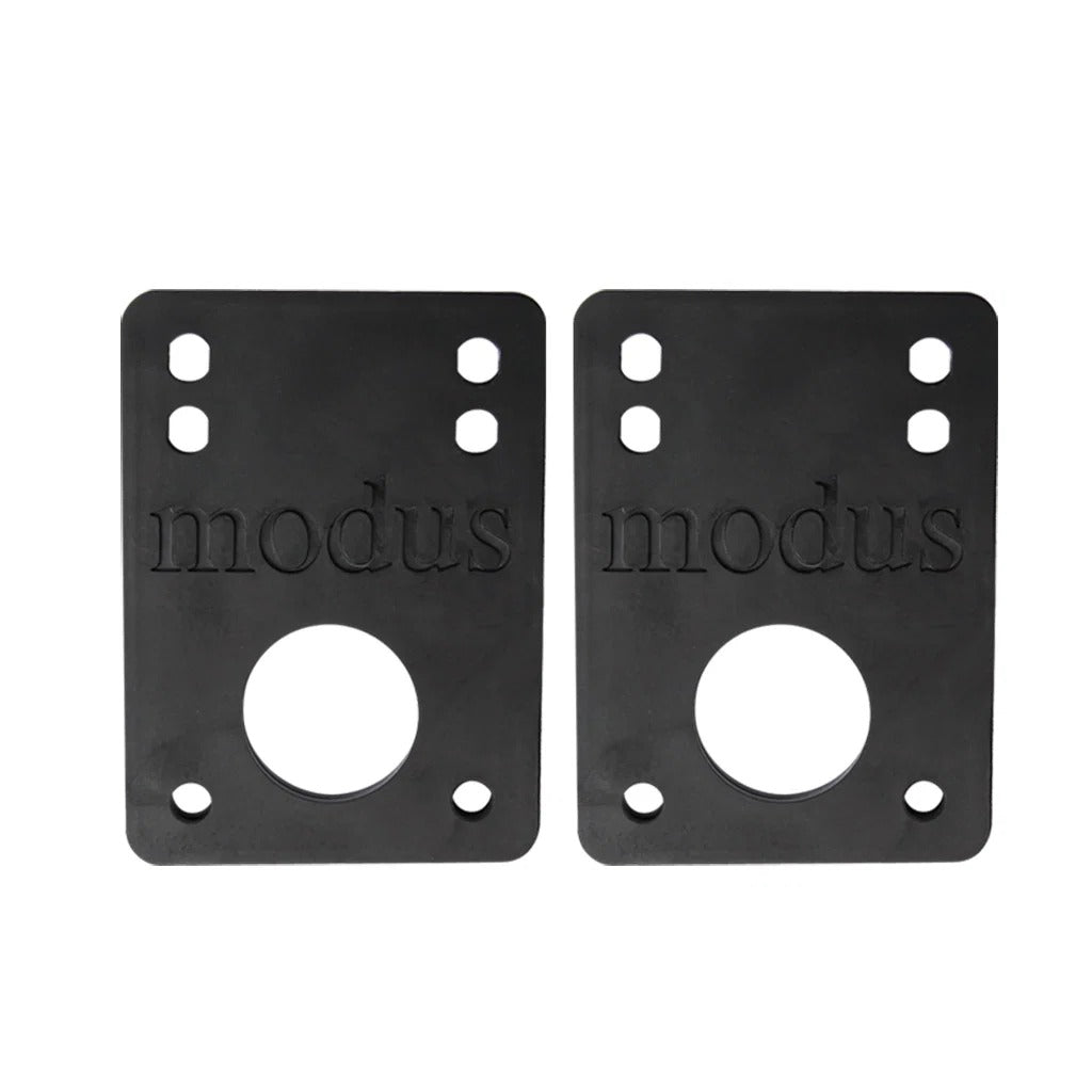 Modus Skateboard Riser Pads 1/8" Black