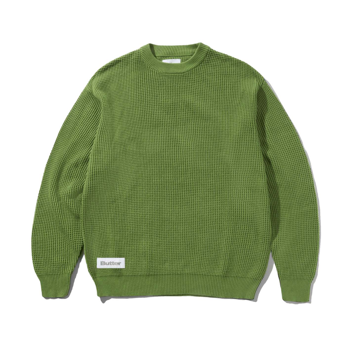 Butter Goods Newcomer Reversible Knit Sweater Grass