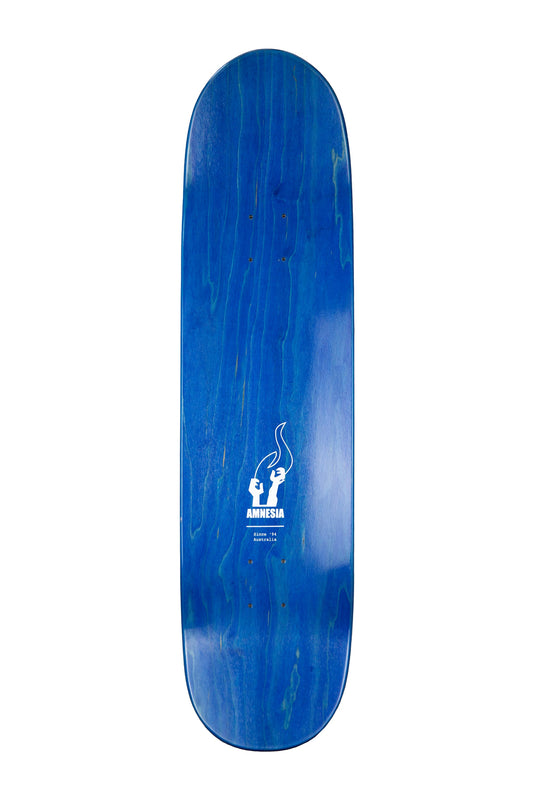 Amnesia Skateboards Deck OG Blood Black 8.5"