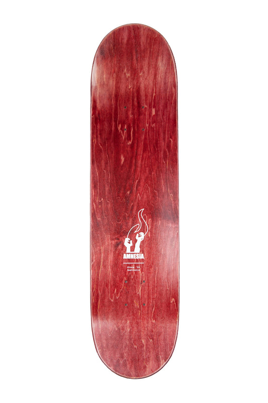 Amnesia Skateboards Deck OG Chalk Orange 8"