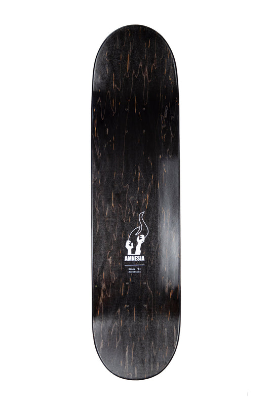 Amnesia Skateboards Deck OG Sketch Blue 8.25"