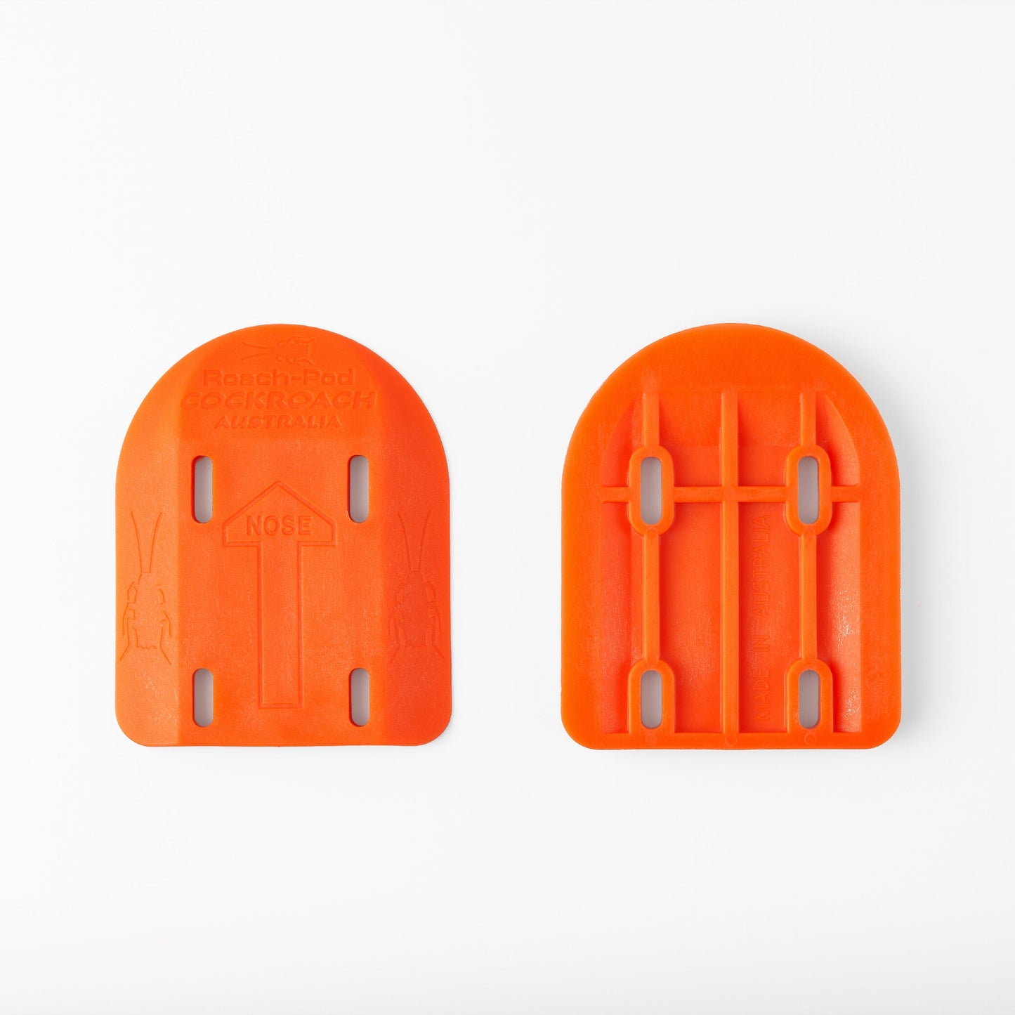 Cockroach Wheels Roach Pods 10mm Riser Pads - Orange