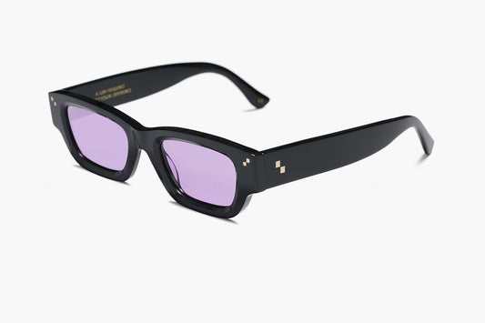 Radio Eyewear The Blues Sunglasses - Black Polished / Purple