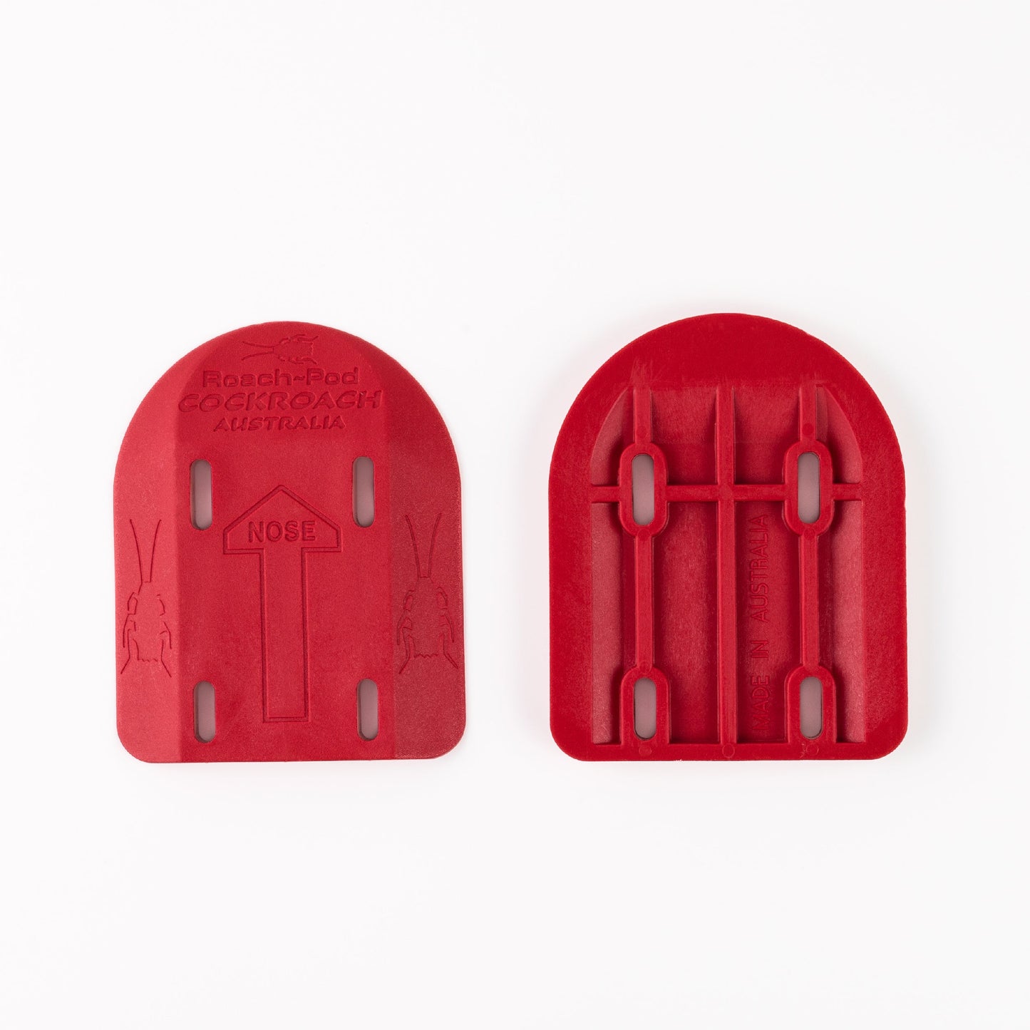 Cockroach Wheels Roach Pods 10mm Riser Pads - Red