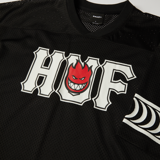 huf x Spitfire End Zone Jersey - Black
