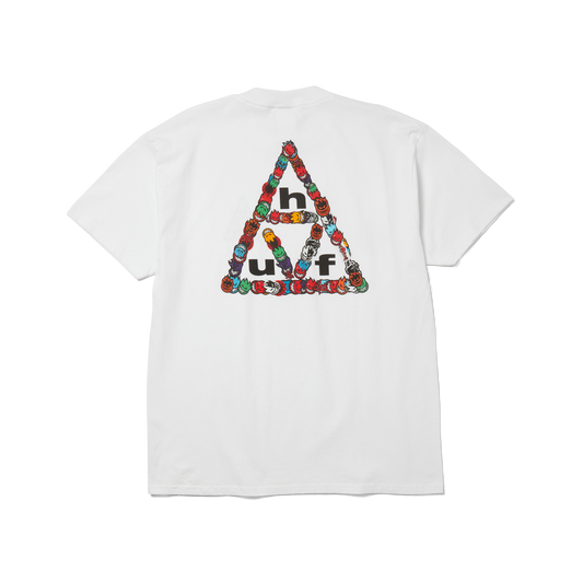 huf x Spitfire Sticker Triple Triangle T-Shirt