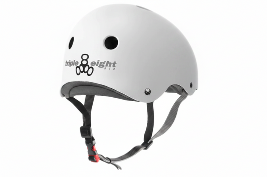 Triple 8 Sweatsaver Multi Sport Helmet - White