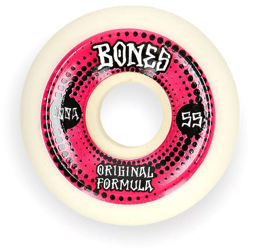 Bones Wheels OG 100's White 55mm Conical V5 Sidecut
