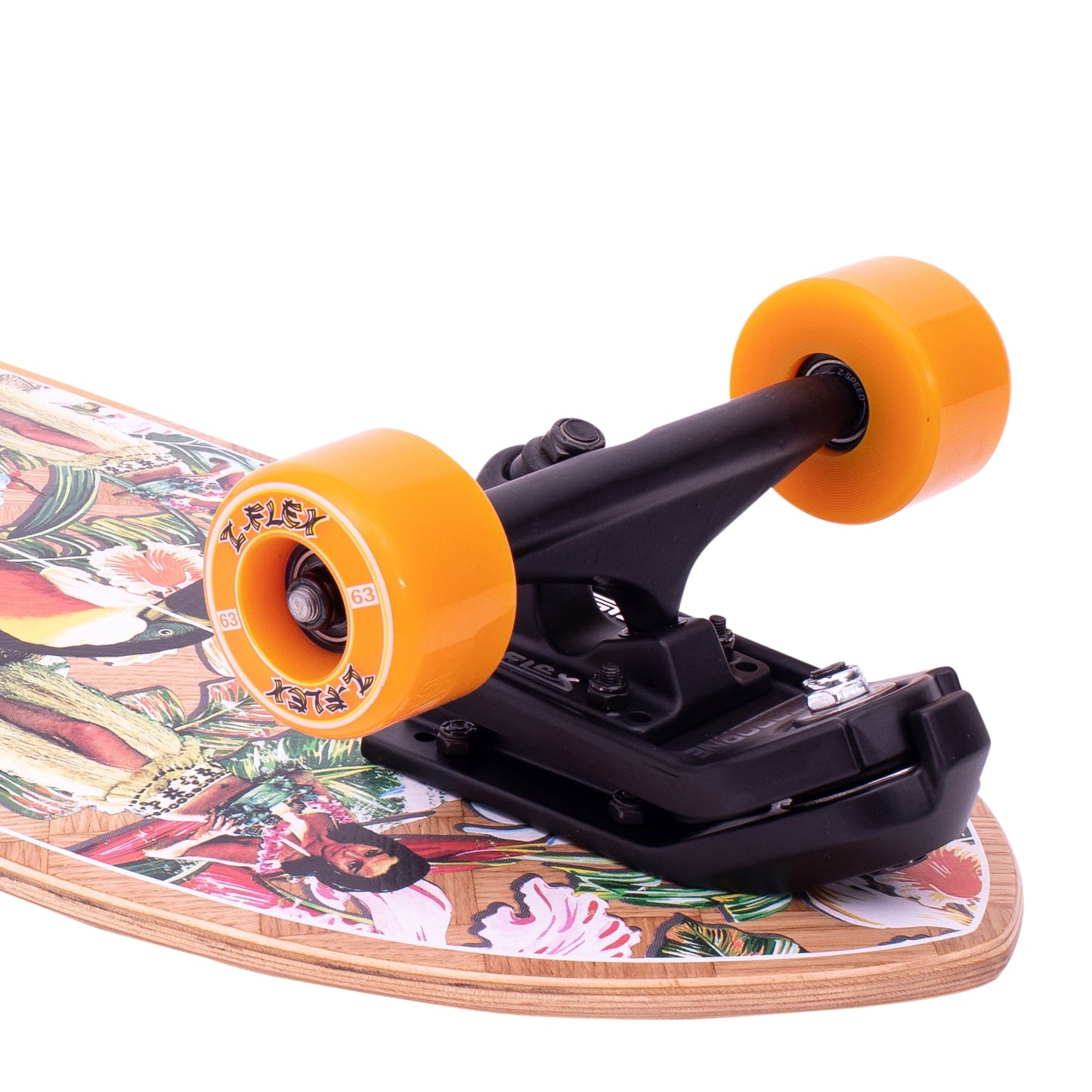 Z-Flex Skateboards Banana Train Surfskate Fish