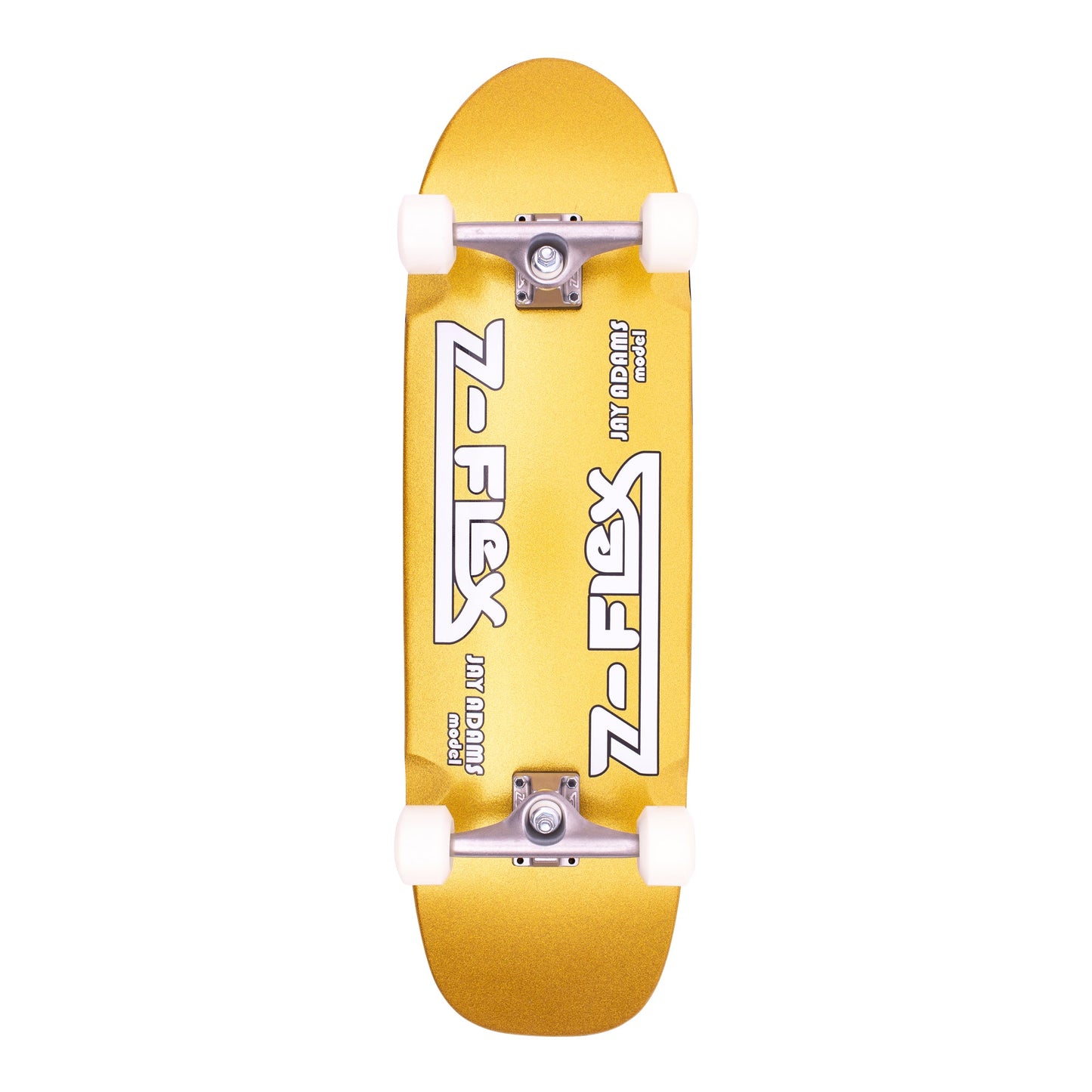 Z-Flex Skateboards Metal Flake Pool Gold 9.5