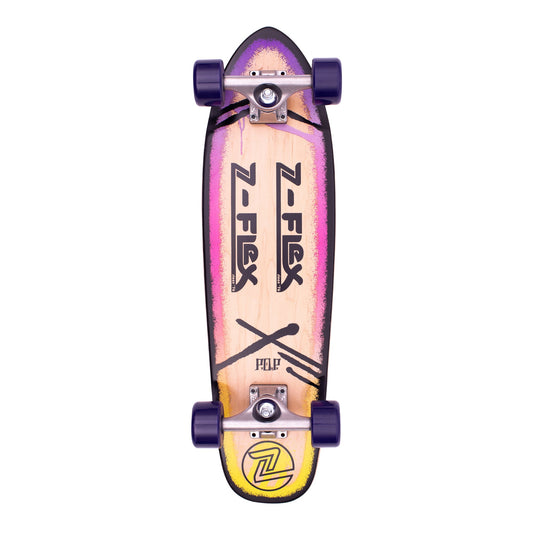 Z-Flex Skateboards P.O.P 27" Purple Fade
