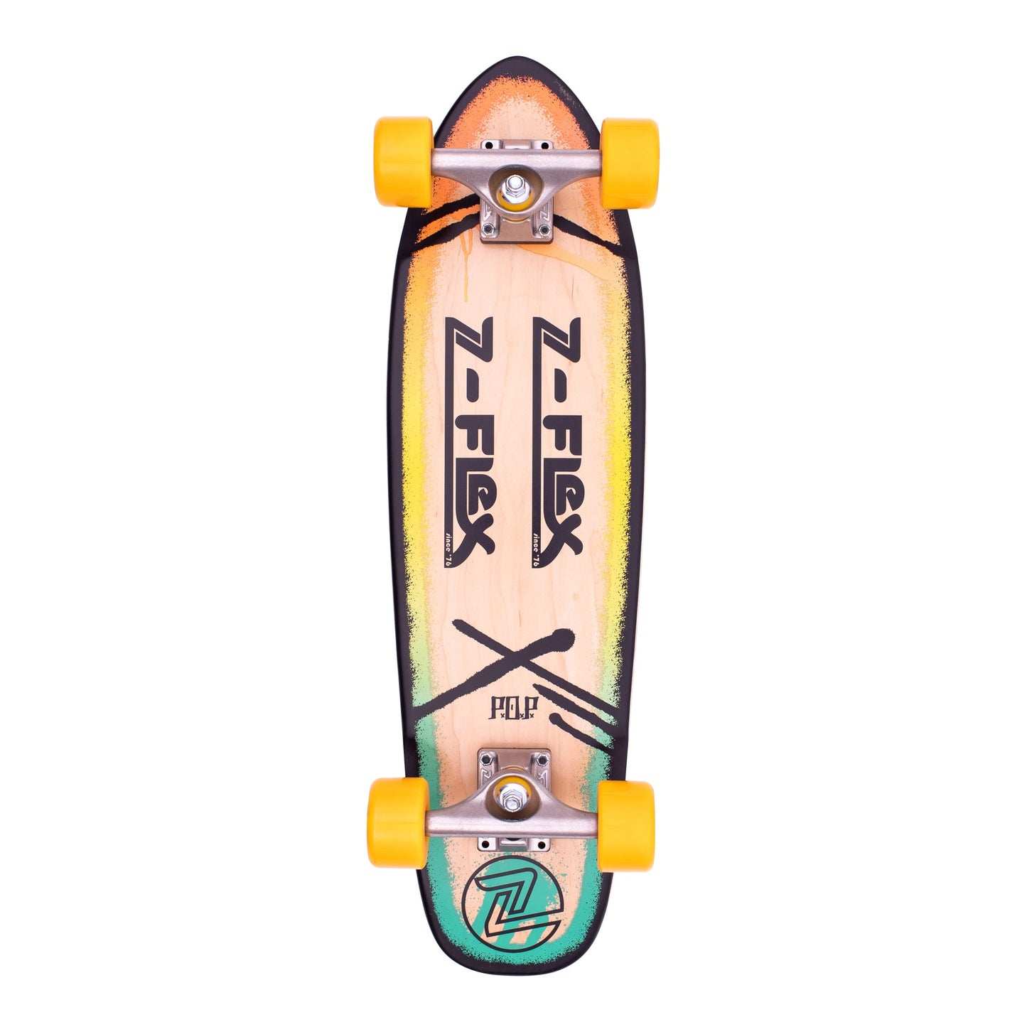 Z-Flex Skateboards P.O.P 27" Rasta