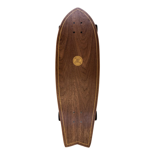 Z-Flex Skateboards Ruins to Roses Surfskate Fish