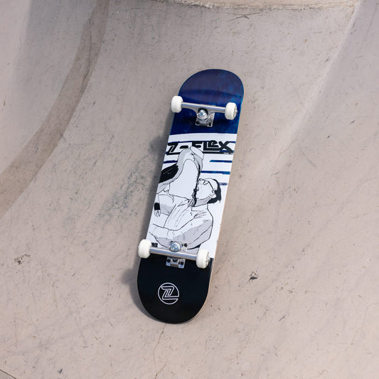 Z-Flex Skateboards Darling Companion Blue 8.5