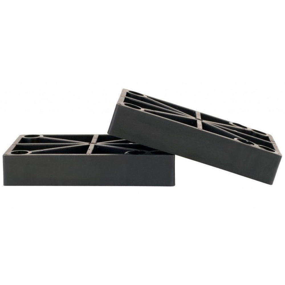 Z-Flex Skateboards Riser Pads 14mm Set of 2 for Longboards, Cruisers, Old School
