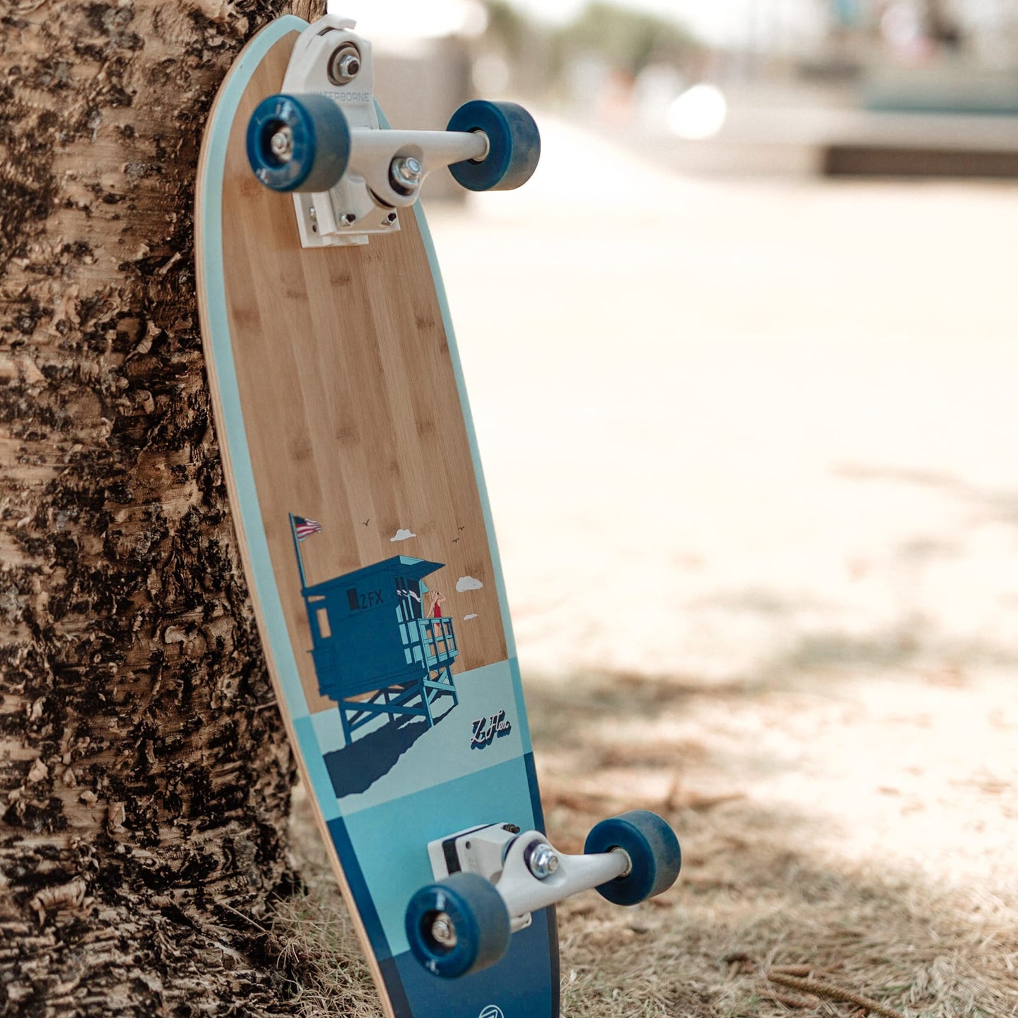 Z-Flex Skateboards Bamboo Surfskate Fish