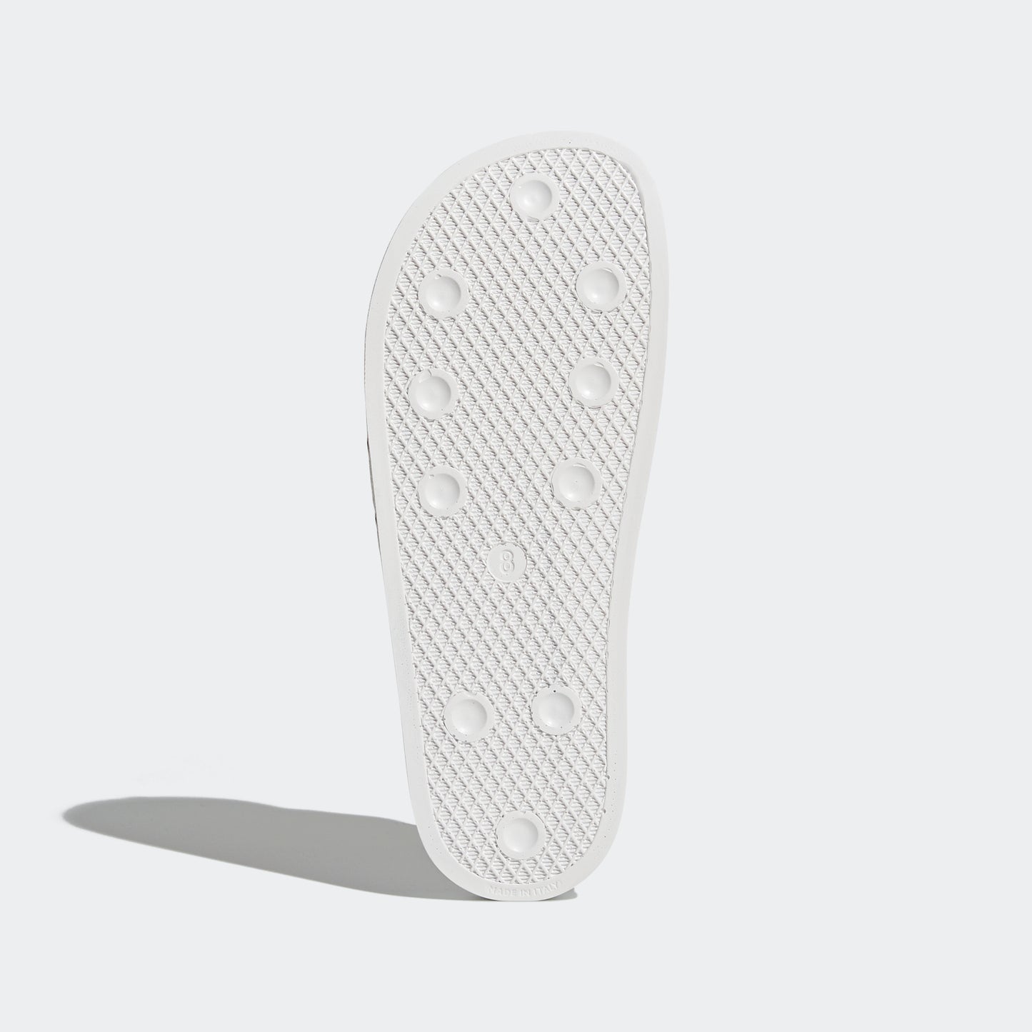 Adidas Originals Shoes Adilette Slides WHITE Black White Slip On Sandals Unisex