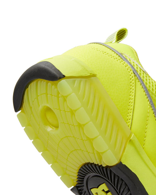 DC Shoes Lucien Clarke Leather Green Flash 3GF US SIZE Skateboard Sneakers