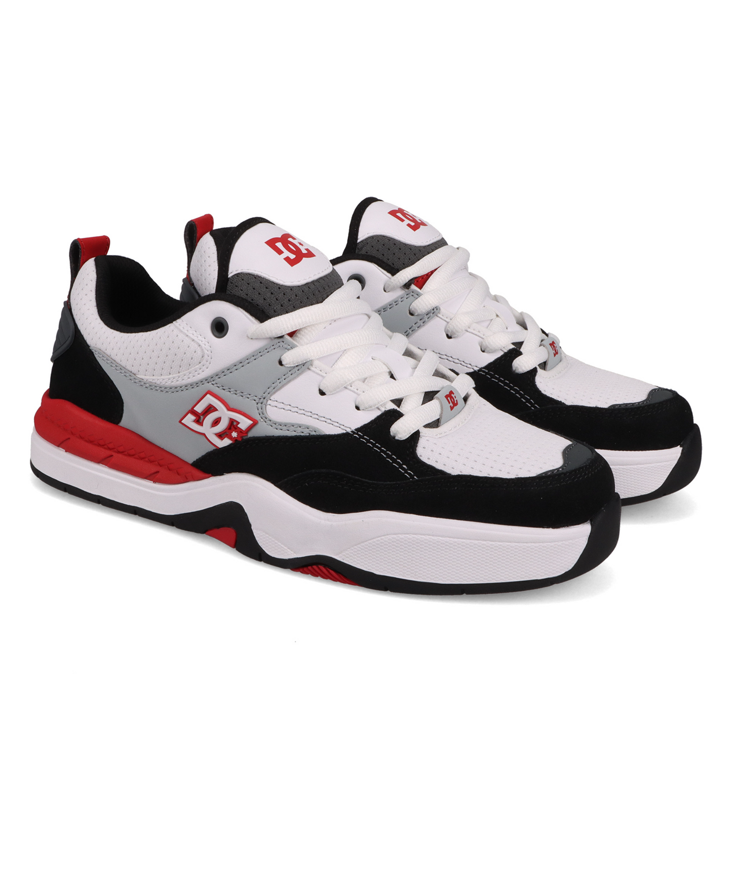 Dc Shoes Ascend Black Grey White Us Size Skate Sneakers