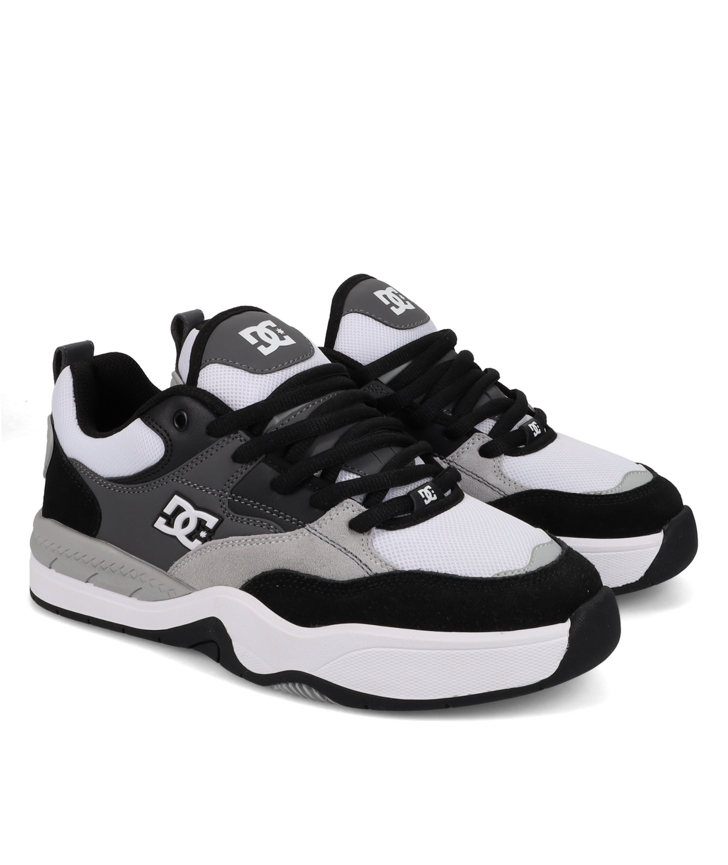 Dc Shoes Ascend S Black Grey White Us Size Skate Sneakers