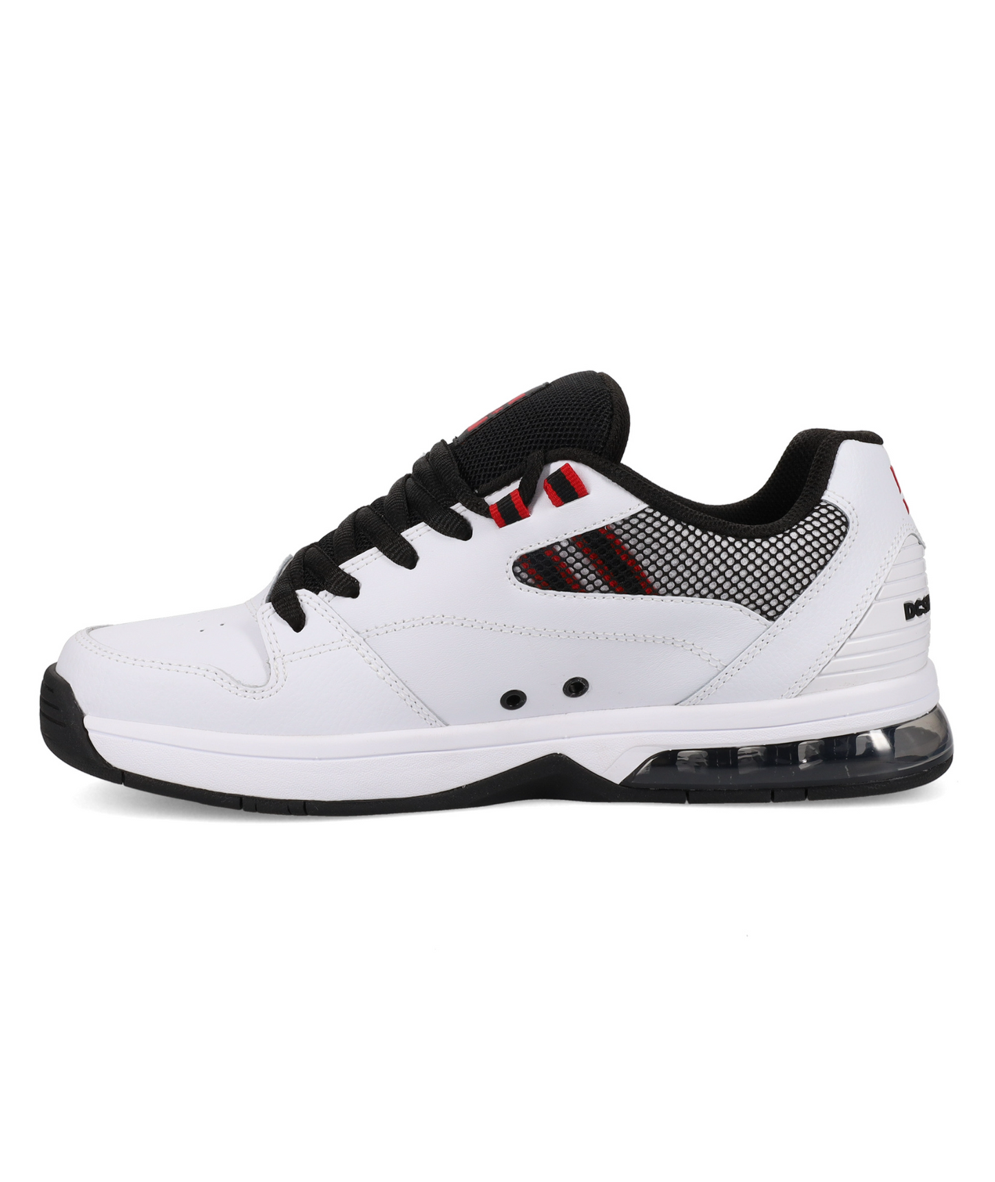 Dc Shoes Versatile White Black Red Us Size Skate Sneakers