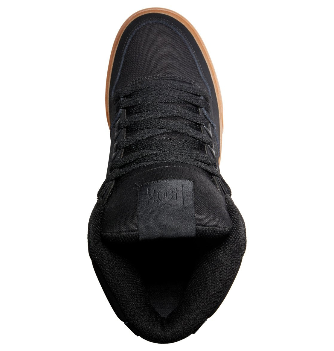 DC Shoes Pure High-Top Leather Black Gum US SIZE Skateboard Sneakers