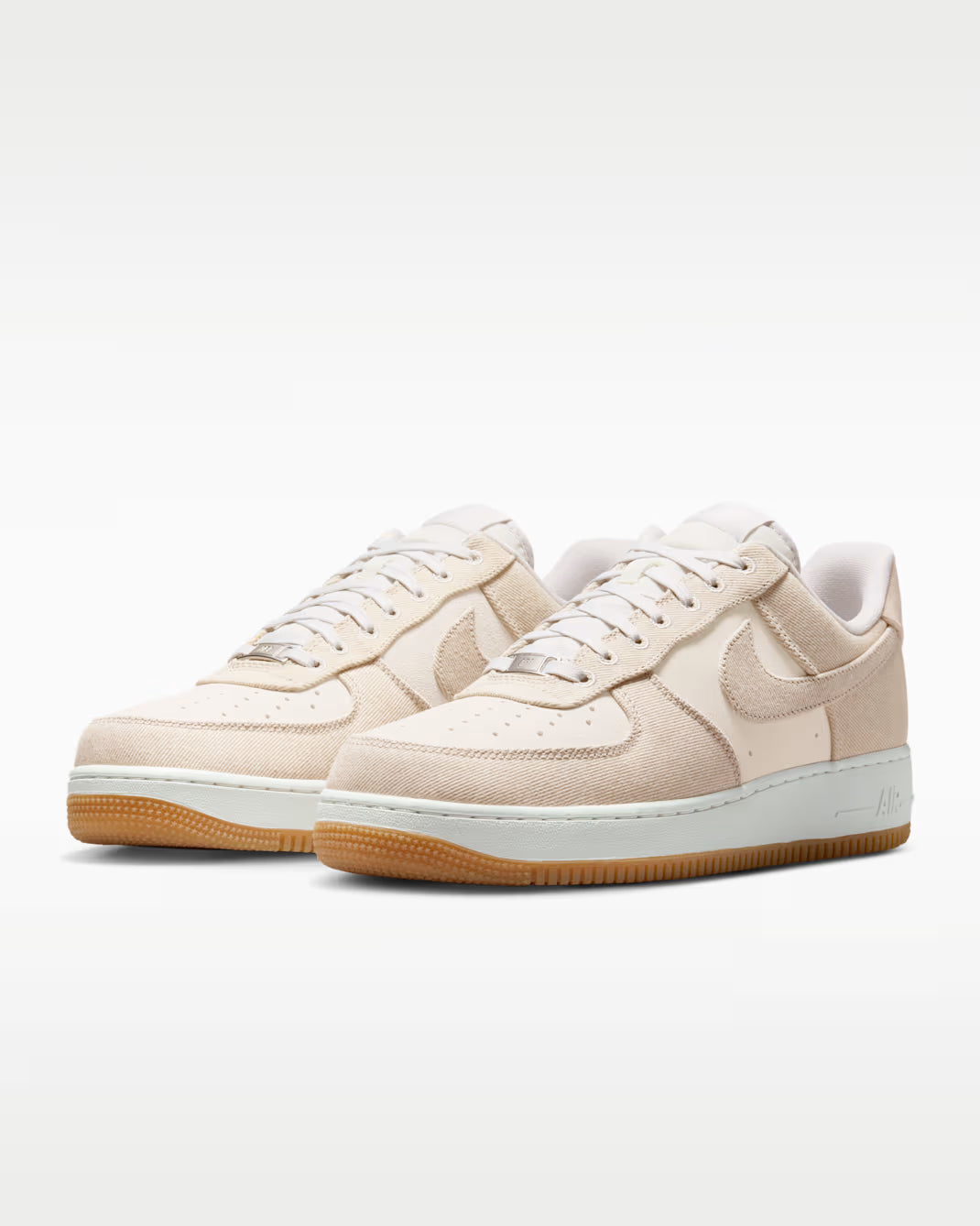 Nike Shoes Air Force 1 07 Lv8 Denim Vast Grey Summit White Gum Us Size Sneakers