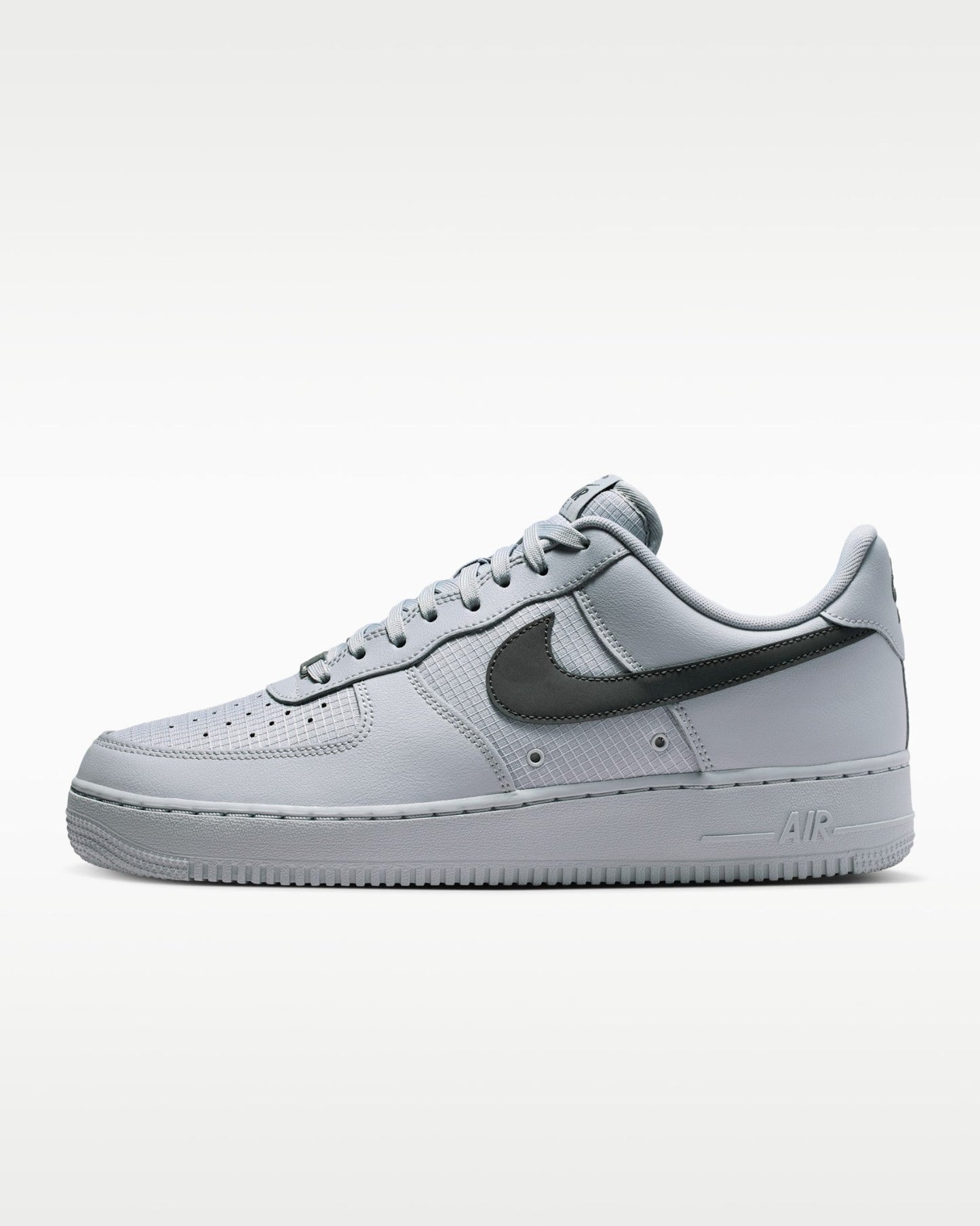 Nike Air Force 1 07 Lv8 Wolf Grey Dark Smoke Grey Us Size Sneakers