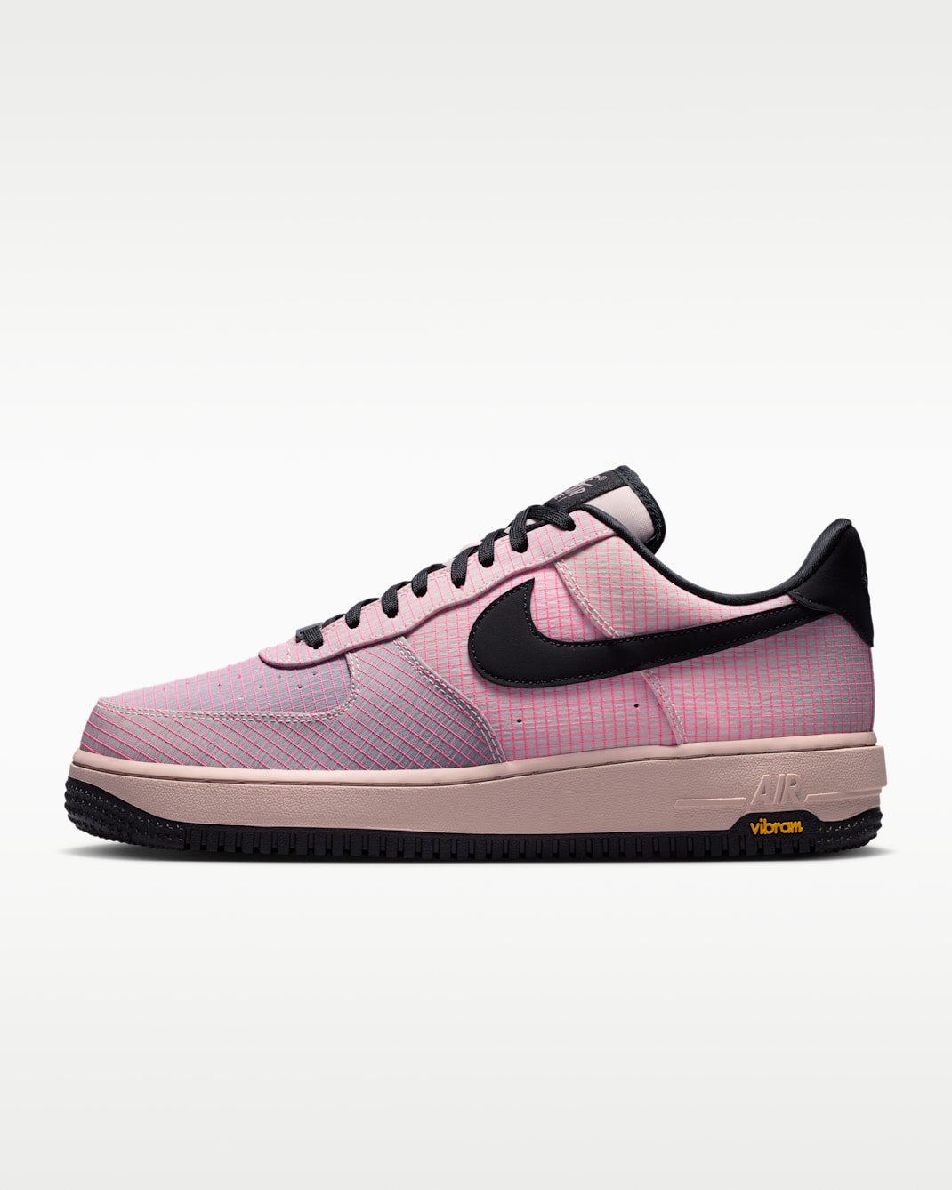 Nike Air Force 1 07 Lx Vibram Red Violet Yellow Black Us Size Sneakers