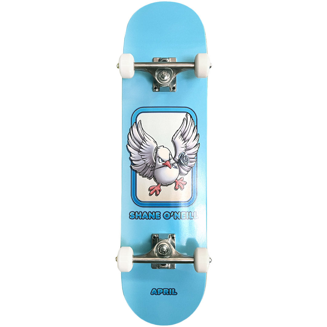 April Shane Oneill Dove 7 75 Mini Complete Skateboard