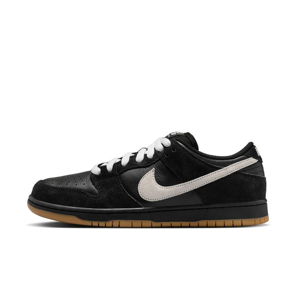 Nike Sb Dunk Low Pro Black White Black Gum Light Brown Us Size Shoes