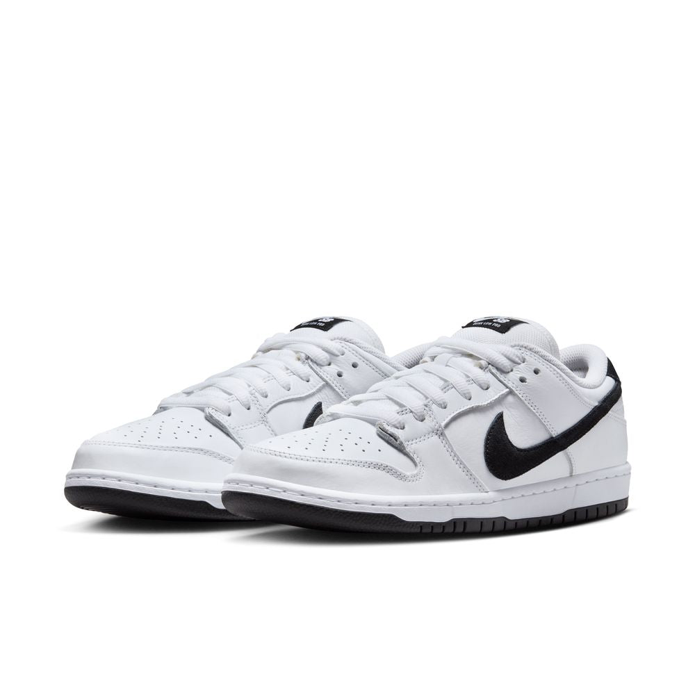 Nike Sb Dunk Low Pro White Black White Black Us Size Shoes