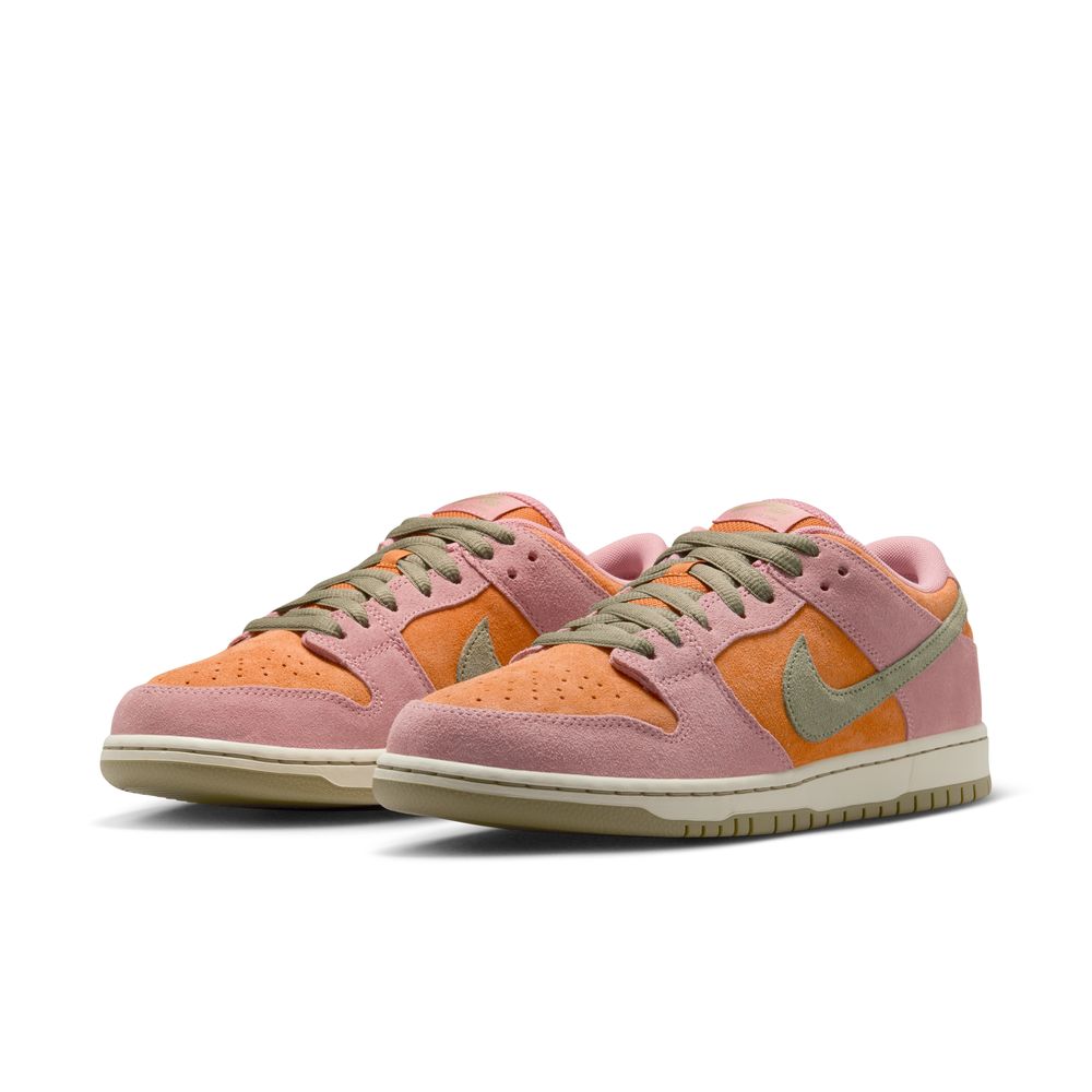 Nike Sb Dunk Low Red Stardust Neutral Olive Monarch Us Size Shoes