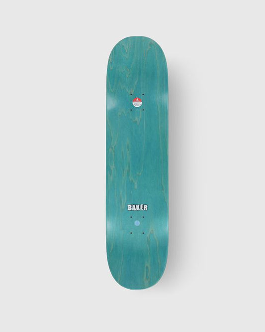 Baker Skateboard Deck Riley Hawk Brand Logo Blue Foil B2 8 5