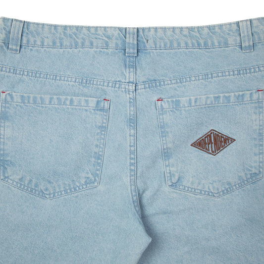 Independent Shorts Summit Denim Light Blue Indy Trucks Jorts