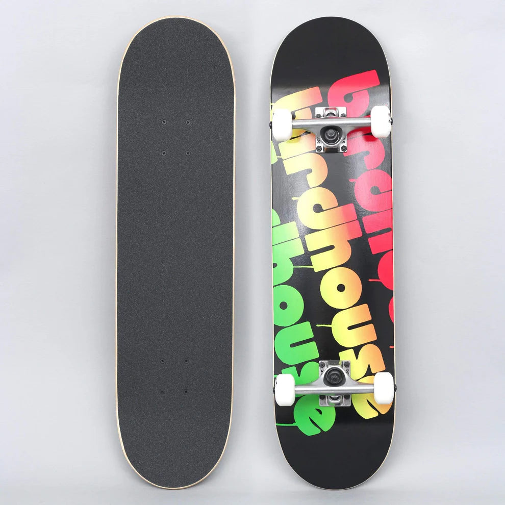 Birdhouse Triple Stack Complete 8" Black Rasta