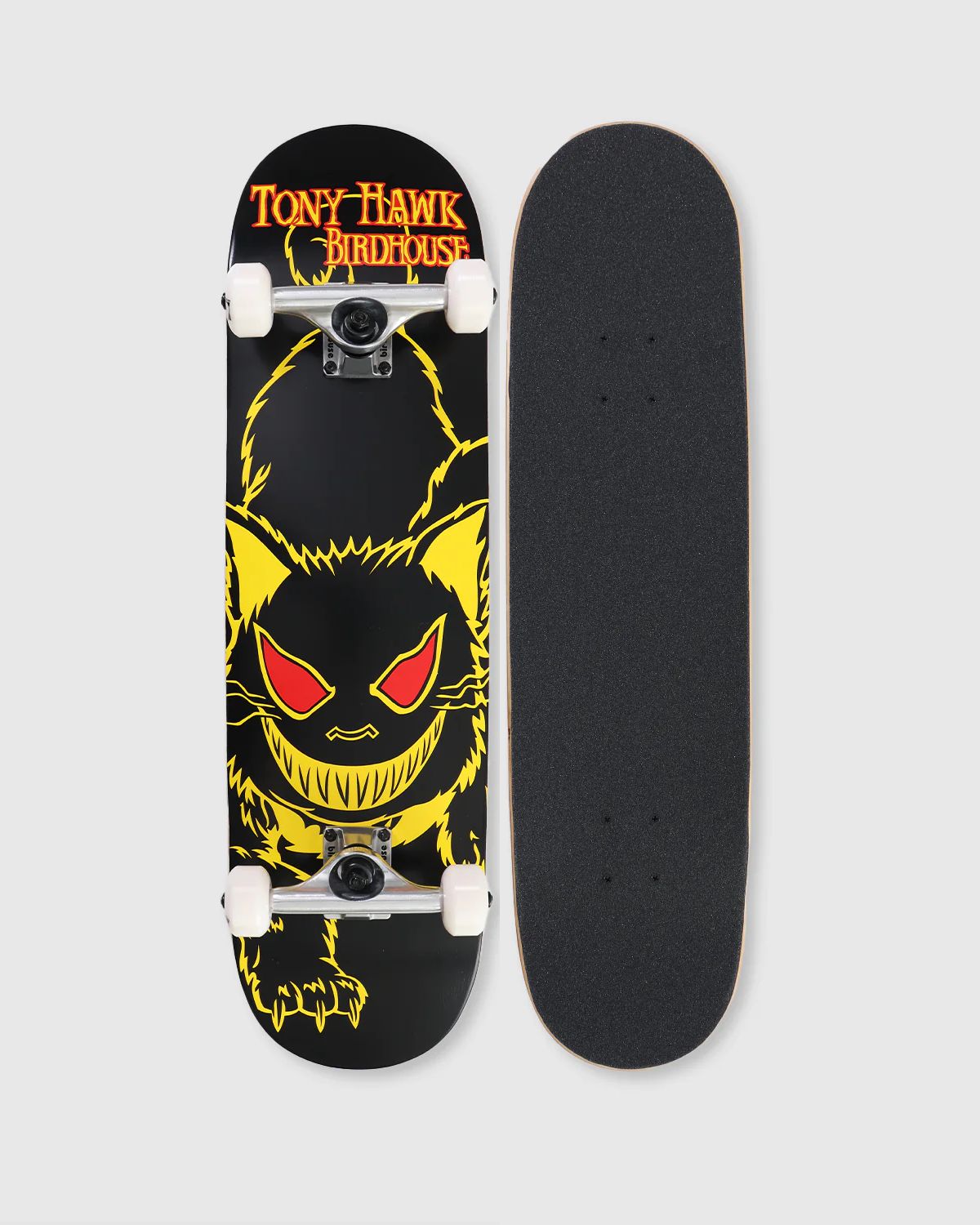 Birdhouse Tony Hawk Evil Cat 8 25 Complete Skateboard Yellow