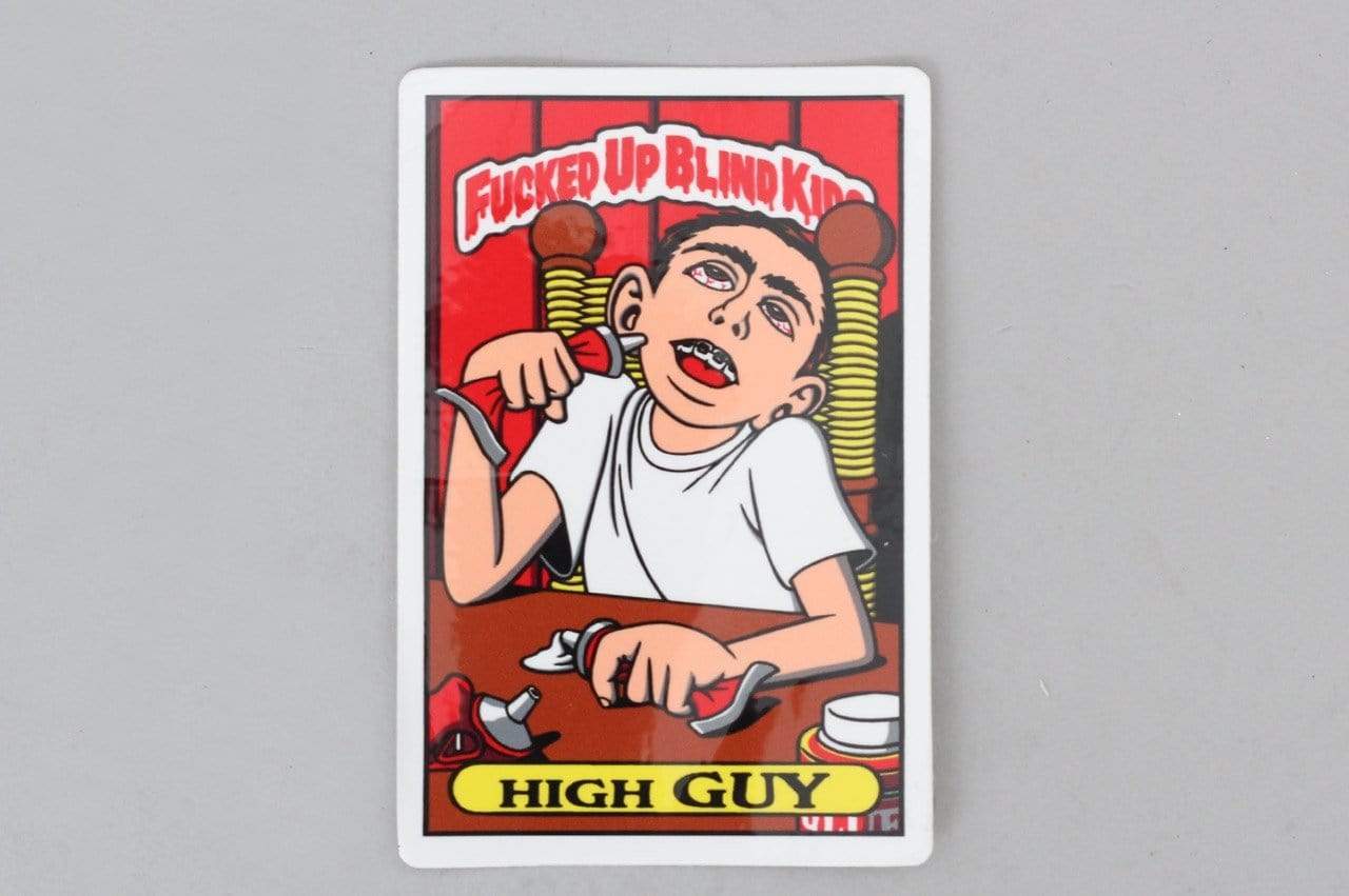 Blind Skateboards Reissue Fuked Up Blind Kids Stickers Collectors Full Set