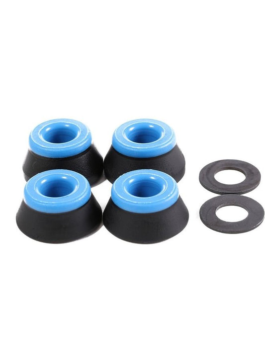 Bones Bushings 4Pk Soft Black 81A Hardcore Cushions Skateboard Truck Rubbers