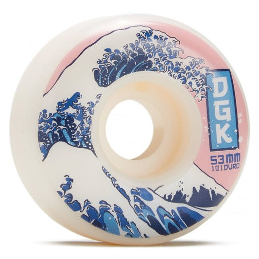DGK Skateboard Wheels Tsunami Pink 53mm 101d