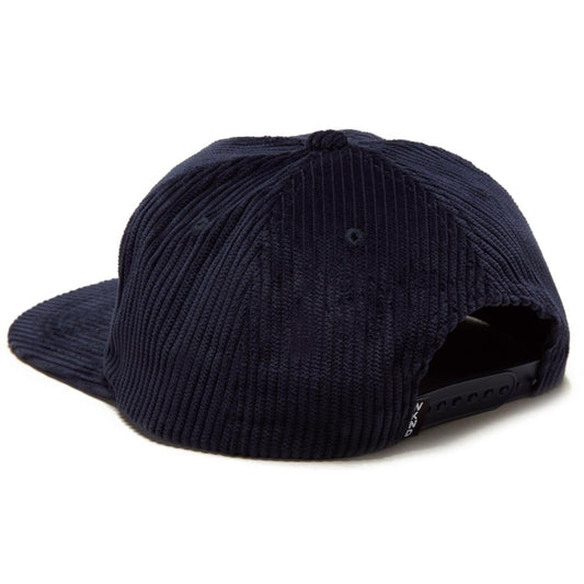 WKND Cap Cord TV Logo Navy 5 Panel Snapback OSFM Skateboard Hat