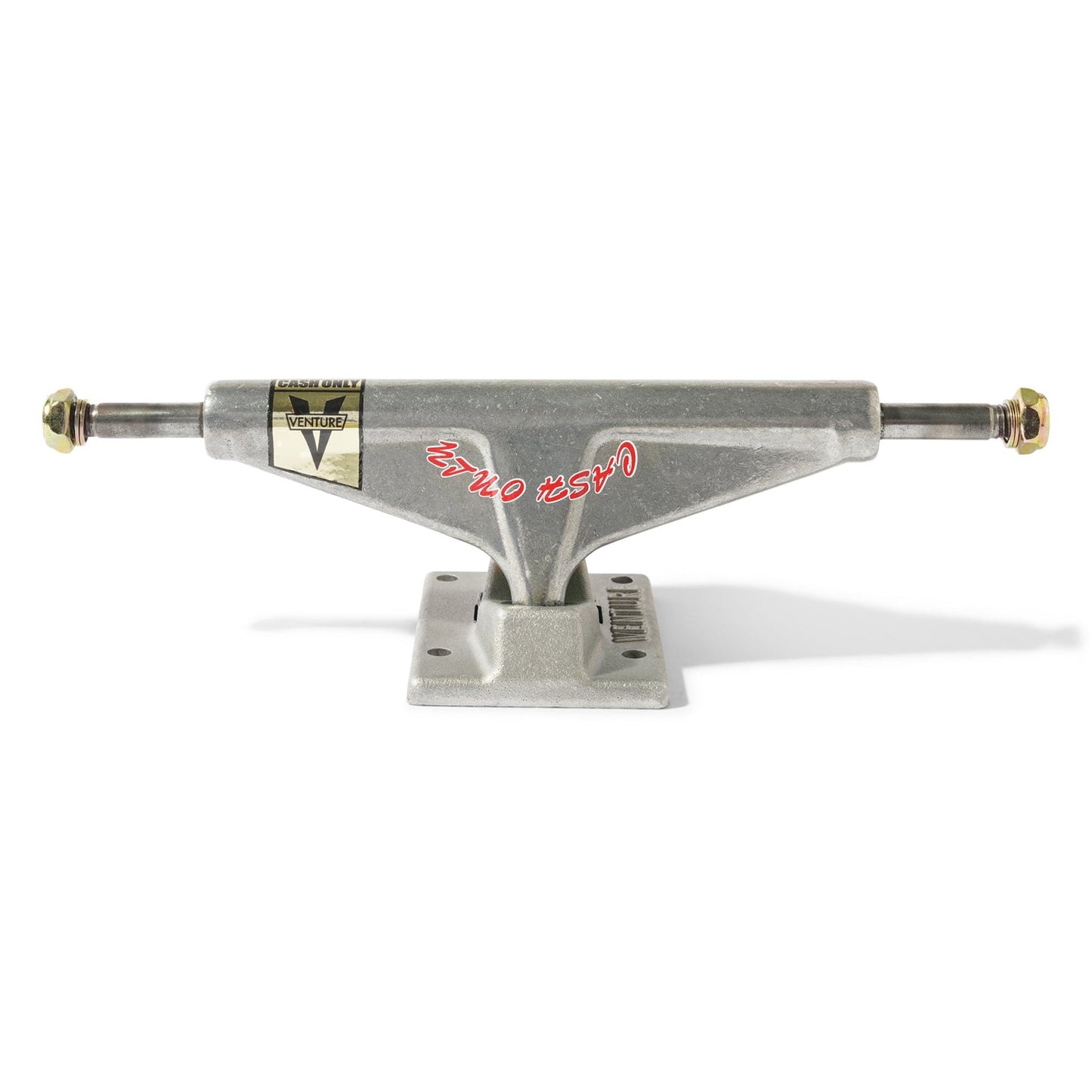 Venture Skateboard Trucks x CASH ONLY 5.6 Team Polish 8.25" Axles