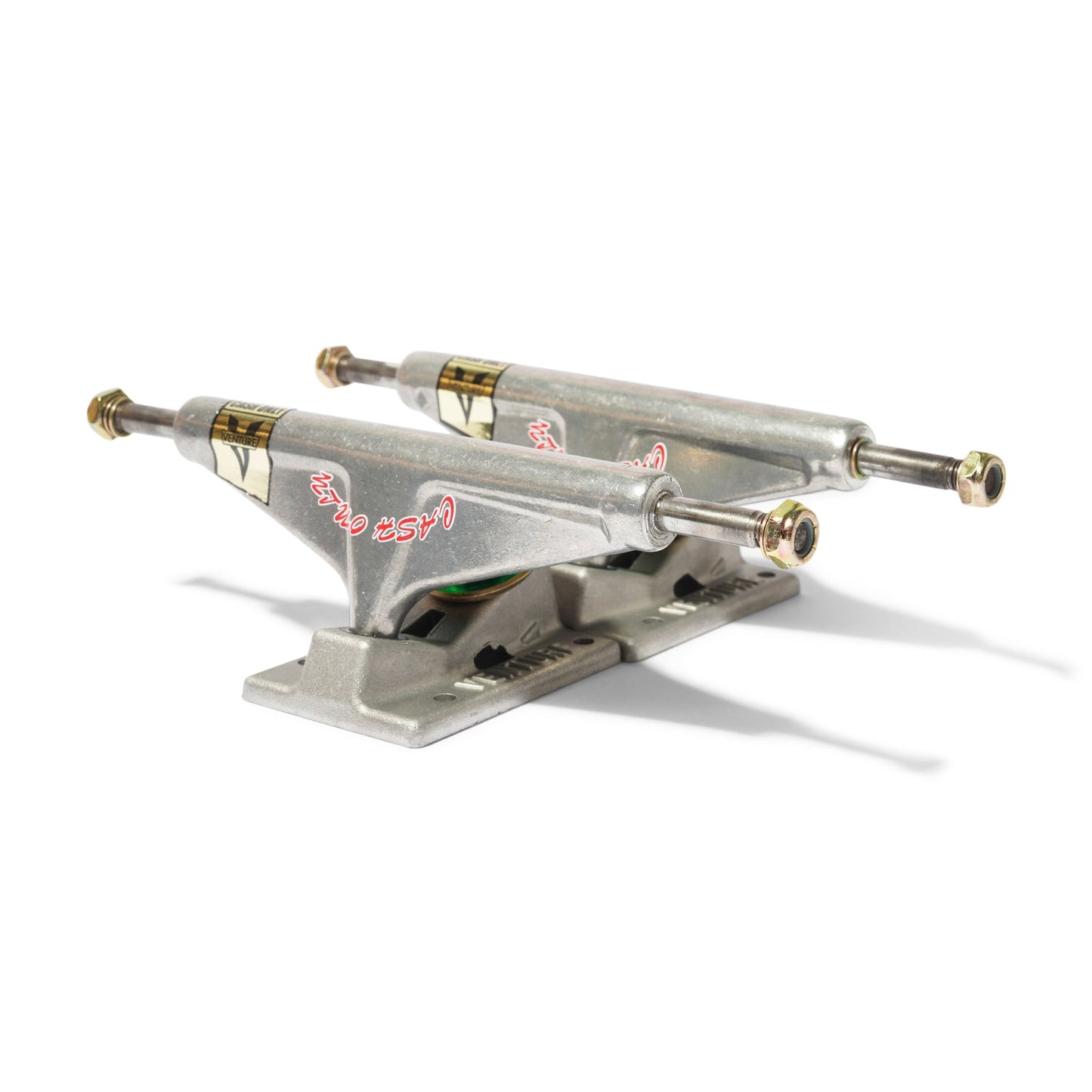 Venture Skateboard Trucks x CASH ONLY 5.6 Team Polish 8.25" Axles