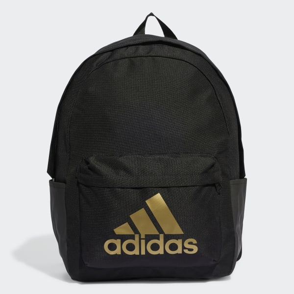 Adidas Backpack Classic Badge Of Sport Black Gold Metallic 27.5L