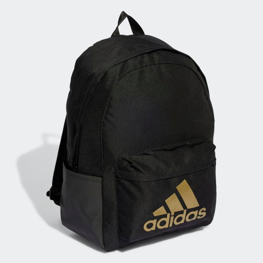 Adidas Backpack Classic Badge Of Sport Black Gold Metallic 27.5L