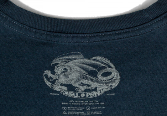 Powell Peralta Tee Animal Chin Navy Reissue Have You Seen Him Skateboard T Shirt