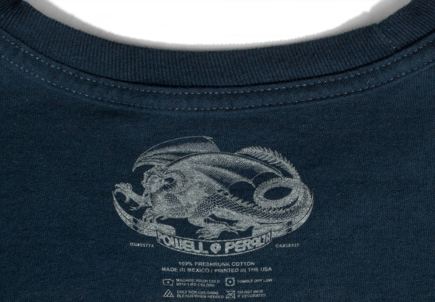 Powell Peralta Tee Animal Chin Navy Reissue Have You Seen Him Skateboard T Shirt