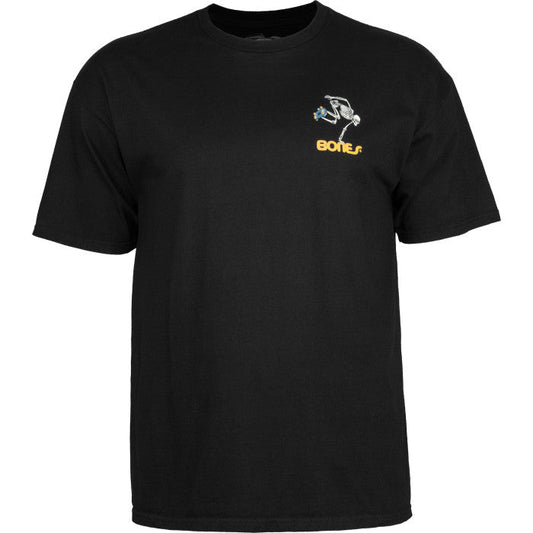 Powell Peralta Tee Skateboard Skeleton Black Reissue T Shirt