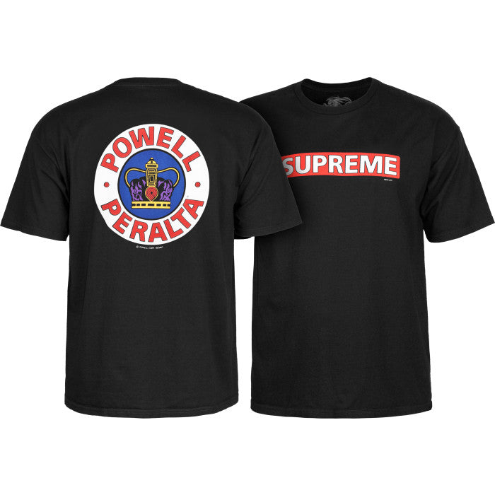 Powell Peralta Tee Supreme Black Reissue T Shirt